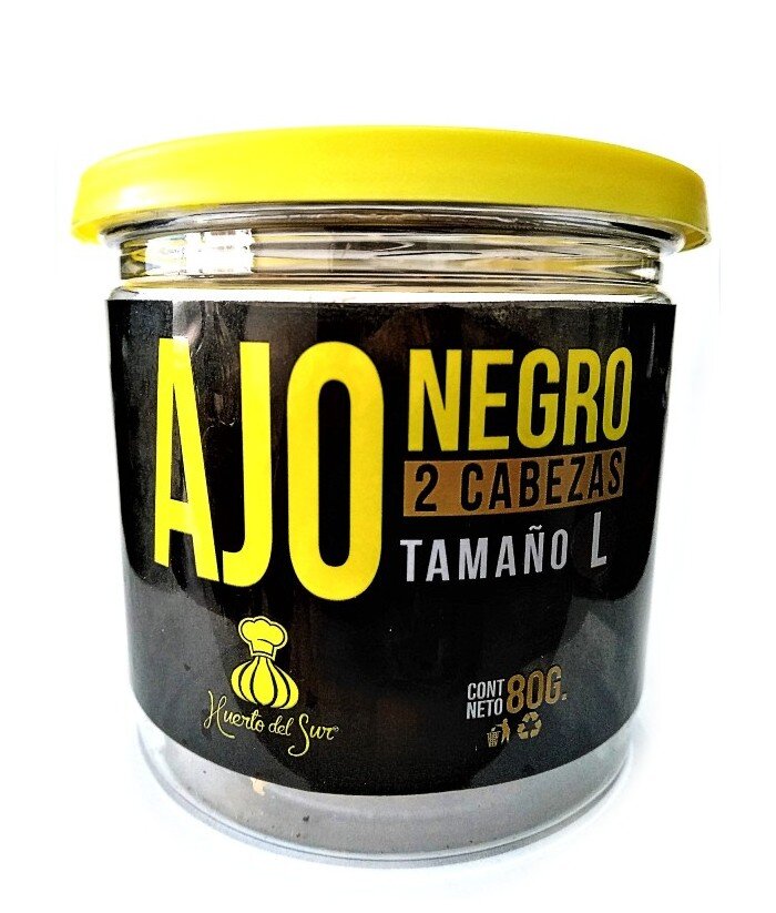 Ajo Negro 2 cabezas tamaño L Huerto del Sur
