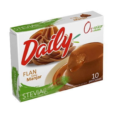 Flan Daily Manjar Stevia