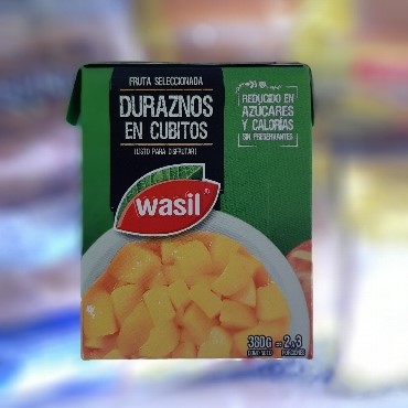 Duraznos en Cubitos - Wasil