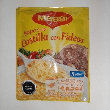 Sopa Costilla con Fideos