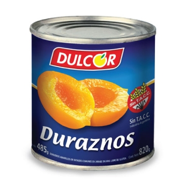 Duraznos en mitades - Dulcor